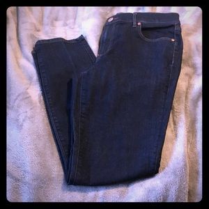 LOFT Modern Skinny Dark Wash Jean Size 30/10